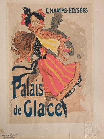 Jules Chéret - Imprimerie Chaix - Palais de Glace & Olympia