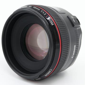 Canon EF 50mm F/1.2 L USM | Occasion, Ophalen of Verzenden, Nieuw