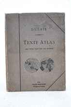 M. Dubail - Texte-Atlas. Les cinq parties du Monde - 1889