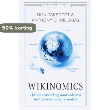 Wikinomics / Business bibliotheek 9789047000563 D. Tapscott, Verzenden, Gelezen, D. Tapscott