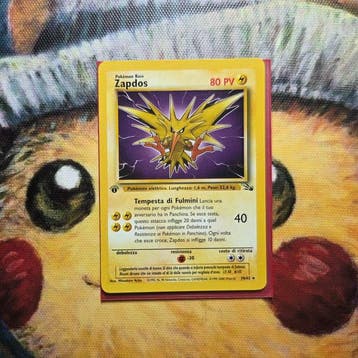 Pokémon - 1 Card - Zapdos 30/62 Première édition - WOTC, Hobby & Loisirs créatifs, Jeux de cartes à collectionner | Pokémon