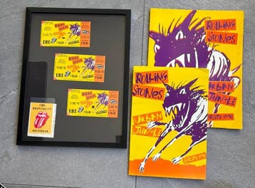 Rolling Stones - Backstage pass, Concert ticket, Livre de, Cd's en Dvd's, Nieuw in verpakking