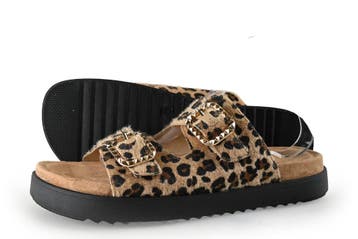 Graceland Slippers in maat 42 Beige, Kleding | Dames, Schoenen, Slippers, Verzenden, Beige, Zo goed als nieuw