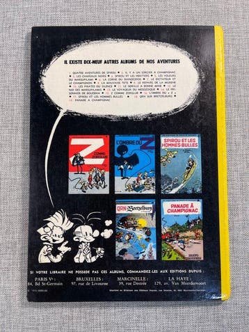 Spirou et Fantasio T20 - Le Faiseur dOr - C - 1 Album - EO