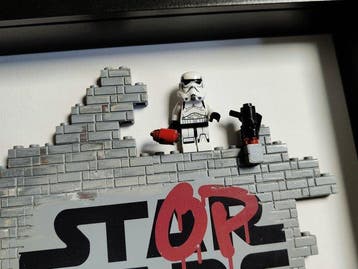 Lyssandre Saint York - STAR WARS vs STOP WARS ( wall