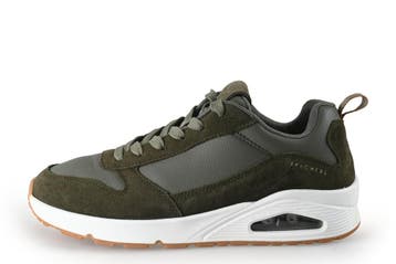 Skechers Sneakers in maat 43 Groen, Kleding | Heren, Schoenen, Overige kleuren, Verzenden, Zo goed als nieuw, Skechers