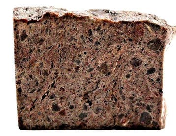 Tisserlitine 001 meteoriet Maanfeldspathische, Verzamelen, Mineralen en Fossielen