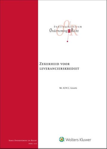Zekerheid Voor Leverancierskrediet | K.W.C. Geurts | Nieuw, Verzenden, K.W.C. Geurts