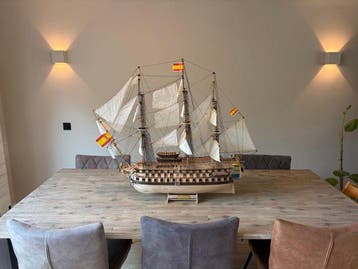 Kolderstok - Modelschip - Santa Ana - Scheepsmodel – ca. 110, Kinderen en Baby's, Nieuw