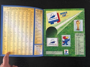 Panini World Cup France 98 - Compleet album - Excellent (EX)