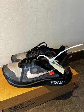 Nike X Off White - Zoom Fly (No Reserve) - Sneakers - Maat:, Nieuw