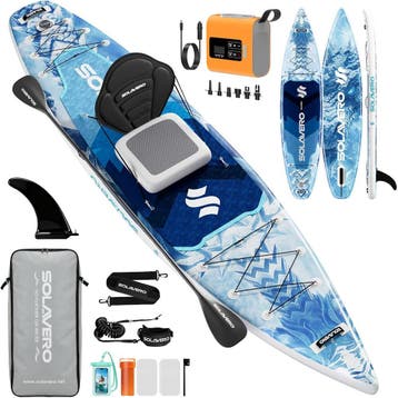 Sup Board - Opblaasbaar Paddle Board - 272 kg - Blauw - SOLA, Watersport en Boten, Verzenden, Nieuw