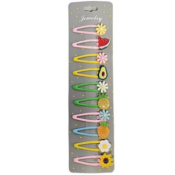 Fako Fashion - 10 Haarspeldjes Op Kaart - Haarclips Voor, Verzenden, Nieuw