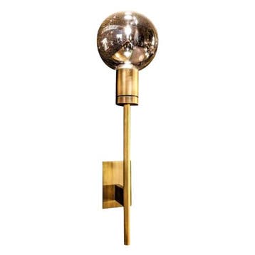 Contardi Solitario Ap Wandlamp Brons, Verzenden, Zo goed als nieuw, Metaal