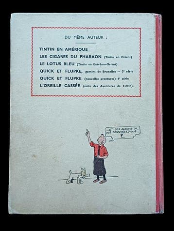Tintin T2 - Tintin au Congo (A3) - EO Casterman - C - 1, Boeken, Nieuw