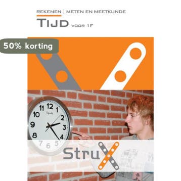 Rekenen / Meten en meetkunde; Tijd voor 1F / StruX, Verzenden, Zo goed als nieuw, Daphne Ariaens
