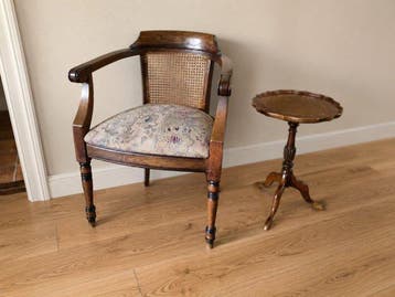 Fauteuil - Eik - Bibliotheek stoel eiken