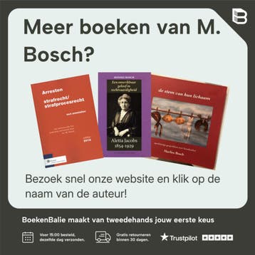 Arresten strafrecht en strafprocesrecht 9789013074024, Verzenden, M. Bosch