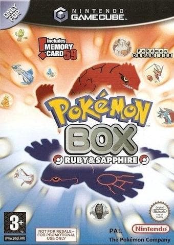 Pokemon Box Ruby & Sapphire (Gamecube Games), Games en Spelcomputers, Ophalen of Verzenden, Zo goed als nieuw