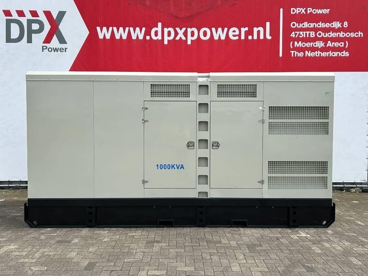 Hyundai DP222CC - 1000 kVA Generator - DPX-19859, Zakelijke goederen, Machines en Bouw | Aggregaten, Ophalen of Verzenden