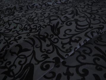 Luxe Jersey met flockering - Textiel - 500 cm - 150 cm