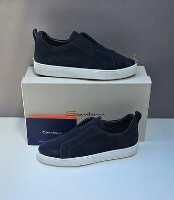 Santoni - Sneakers - Maat: EU 42, EU 42.5 - Nieuw met tags, Nieuw