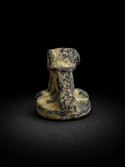 Byzantin Bronze Sceau - 2.6 cm - du VIe au IXe siècle de, Antiquités & Art, Antiquités | Autres Antiquités