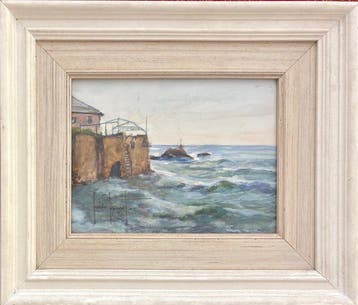 Guido Hanset (1910-1992) - Boccadasse, Genova