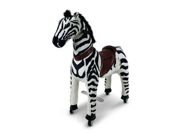MY PONY, rijdend speelgoed  zebra van ROLLZONE ®, 3 - 6 jaar, Ophalen of Verzenden, Nieuw