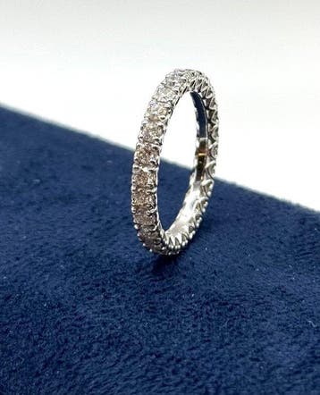 Bague de fiançailles - 18 carats Or blanc - 1.50ct. tw., Bijoux, Sacs & Beauté