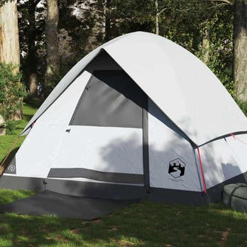 vidaXL Koepeltent 4-persoons waterdicht verduisterend stof, Verzenden, Nieuw