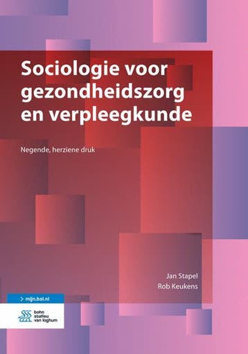 Sociologie voor gezondheidszorg en verpleegkunde Jan Stapel, Verzenden, Zo goed als nieuw, Jan Stapel