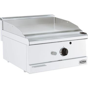 Base 600 Gas Bakplaat | 7kW | Glad | 600x600x300(h)mm, Verzenden
