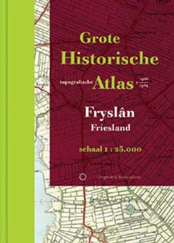Grote Historische Topografische Atlas - Friesland | A. van d, Verzenden, Zo goed als nieuw, A. van der Leest & M. Schroor & H. Stam & T. Caspers