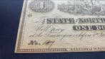 États-Unis dAmérique. - 1 Dollar - 1863 - North Carolina -, Postzegels en Munten