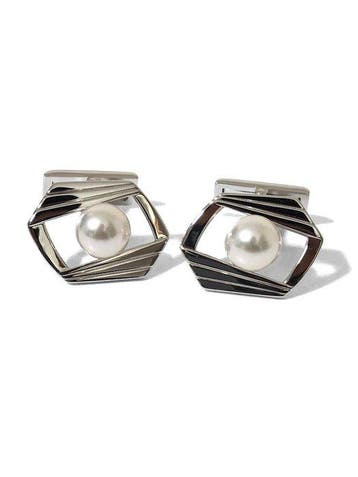 Zonder minimumprijs - Mikimoto - Manchetknopen - Pearl
