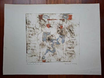 Anton Heyboer (1924-2005) - Abstracte compositie
