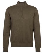 2dekans | Seidensticker Quarter Zip Strickpullover Heren -, Ophalen of Verzenden