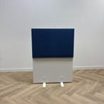 Akoestische vrijstaande scheidingswand (hxbxd) 124x90x9 cm,, Gebruikt, Bureau
