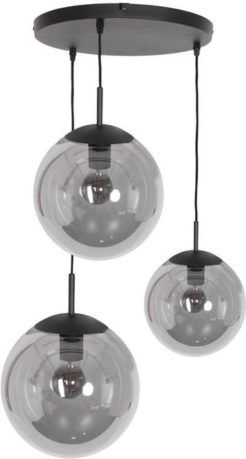 2dekans | Steinhauer - hanglamp - Bollique LED - zwart -, Ophalen of Verzenden, Nieuw