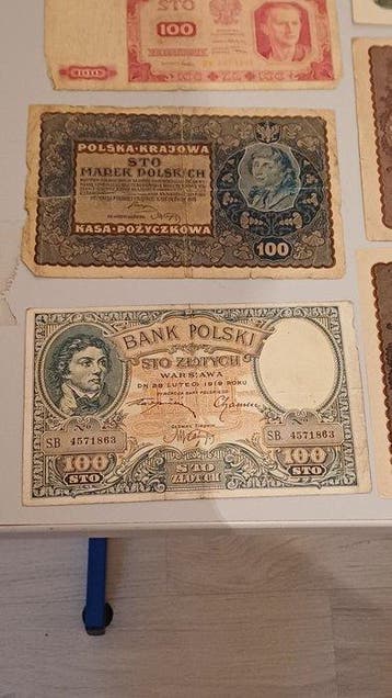 Pologne. - 35 banknotes - various dates (Sans prix de, Timbres & Monnaies, Billets de banque | Europe | Billets non-euro