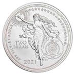 Niue. 2 Dollars 2021 1 oz Niue $2 NZD Icons Of Inspiration