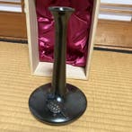 Vaas - Bronzen vaas met schildpadmotief —  (Zuih), met