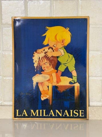 La Milanaise - Reclamebord - Metaal