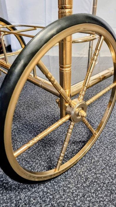 Serveerwagen - Messing - Exclusief en elegant, Huis en Inrichting, Overige Huis en Inrichting