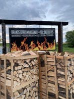 Brandhout DROGE EIK-BEUK 395€. COMFO 6,30 € en MY-pellets, Tuin en Terras, Brandhout