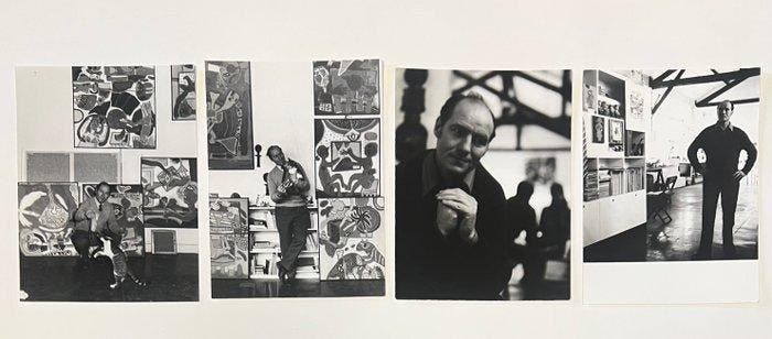 Henny Riemens (1928-1992) - Lot de 4 tirages argentiques du, Antiek en Kunst, Kunst | Designobjecten