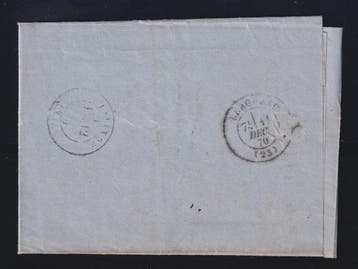 Frankrijk 1870 - Uitgifte van Bordeaux nr. 45A afgestempeld