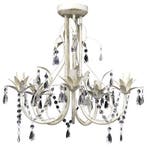 Kristallen kroonluchter 46cm | Retour deal | Sla je slag, Huis en Inrichting, Lampen | Kroonluchters, Verzenden, Gebruikt, Kunststof