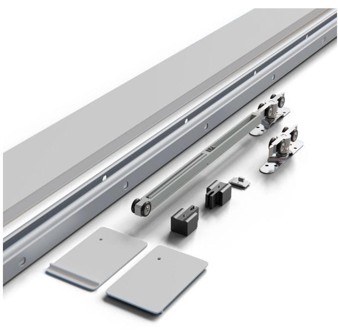 Schuifdeursysteem Mod. SD005 aluminium wit, Bricolage & Construction, Fenêtres & Moustiquaires